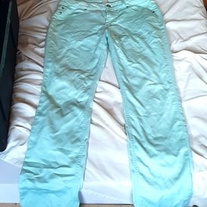 Liverpool Jeans Company teal colored jeans size 12